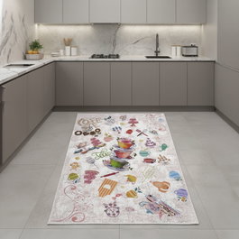 Conceptum Wookece243 Alfombra Multicolor 60 x 100 cm